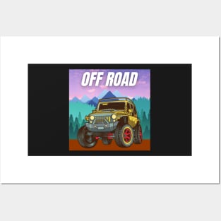 Off road 4x4 Posters and Art